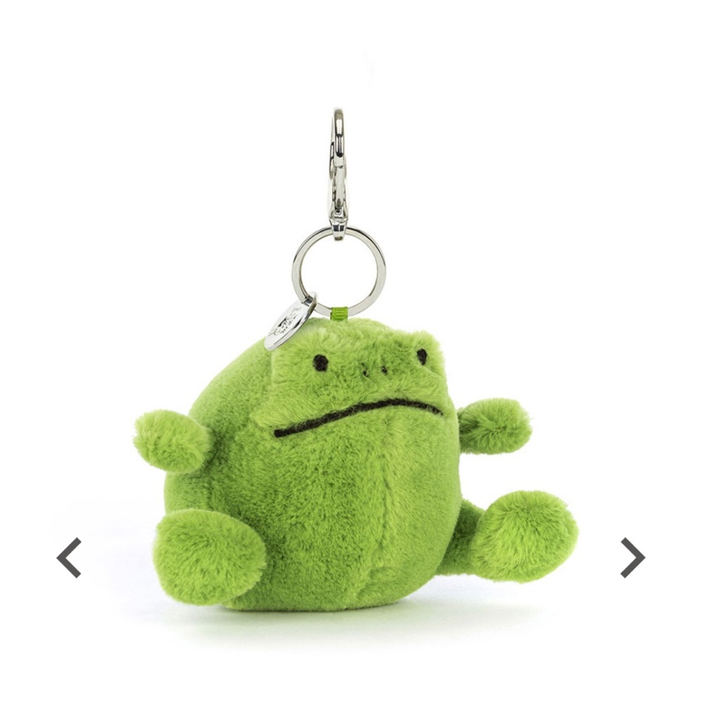 Jellycat Green Frog Keychain